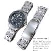 20mm 316L Stainless Steel Watch Band for Omega Seamaster Diver 300M Silver Strap Calibre 8800 Movement (Color : Silver, Size : 20mm) view 3