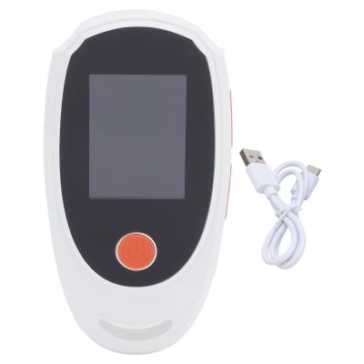 Glomora Handheld Digital Microscope with LED Light 2MP 2 Inch Screen Digital Magnifying Glass for Plants Flowers (White)