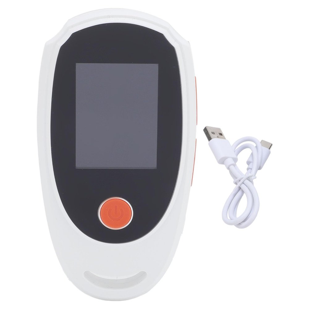 Glomora Handheld Digital Microscope with LED Light 2MP 2 Inch Screen Digital Magnifying Glass for Plants Flowers (White)