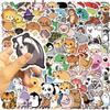 100PCS Cute Cartoon Animal Stickers, Kawaii Vinyl Stickers for Laptops, Water Bottles, Scrapbooks, and DIY Crafts view 2
