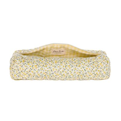 Moon Nude Quilted Hair Tool Travel Bag Compatible with Dyson Airwrap, Styling Tools Cute Portable Case for Hair Dryer, Curling Iron, Flat Iron, Straighteners Haircare Accessories Buttercup