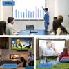 200inch Large Projector Screen, 16:9 HD Portable Foldable Washable Projection Screen with Hooks and Lanyards for Outdoor Movie Nights, Parties view 3
