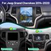 [2+64] Volxcereo Car Radio for Jeep Grand Cherokee 2014-2020, 9.7 inch Android Vertical Touchscreen Stereo with Carplay/Android Auto, GPS Navigation, WiFi, Bluetooth, SWC, FM/RDS, EQ view 2