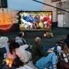 Portable Foldable Outdoor Projector Screen, 16:9 4K HD Indoor Movie Projector Screen for Home Theater and Camping Party(60inch) view 2