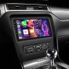 Volxcereo 2G+64G Car Stereo for Ford Mustang 2010 2011 2012 2013 2014, 10.1 inch Touchscreen Radio with CarPlay Android Auto GPS/WiFi/Bluetooth/SWC/Mirror Link/Split Screen view 1