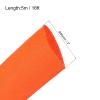 MECCANIXITY Braided Cable Sleeves Heat Shrinkable Fabric Sleeving, 2" 16ft Orange 2:1 Ratio Heat Shrinkable Cord Protector for Harness Cable, Network Cable Protection, Cable Management view 2