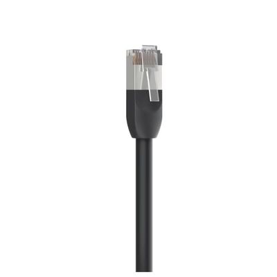 Ubiquity UACC-Cable-Patch-Outdoor-5M-BK  Rugged Outdoor Cat5e Shielded Black Patch Cable, 5 Meter Length, Weatherproof TPE Jacket, UV Resistant, STP, 24 AWG Stranded Copper, VW-1 Flame Rated