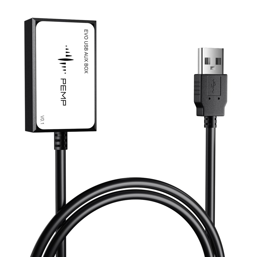 PEMP USBAUX Decoder Box for BMW EVO Systems with Android/Linux Screens, Use AUX Channel Geting Sound