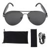 ASHATA AI Smart Translation Glasses with, Audio Smart Glasses, Polarized Sunglasses Blue Light Filtering Lenses, Real Time Translation for Exercise view 1