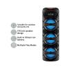 12-inch 3000w Peak Power Trolley Bluetooth Speaker with Colorful Lighting for Parties red view 3