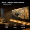 XGIMI MoGo 2 Pro (New) 1080P Portable Projector, Google TV with Licensed Netflix, with WiFi and Bluetooth, 430 ISO Lumens, 2X8W Speakers, Supports 4K, Auto Focus, Object Avoidance, Screen Adaption view 3