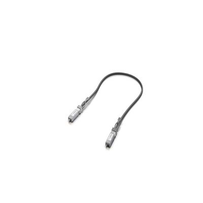 Ubiquity 10G Direct Attach Cable UACC-DAC-SFP10-0.5M  Passive SFP+ DAC, 0.5 Meter, 10Gbps High-Speed Interconnect, SFP+ to SFP+, PVC Black Jacket, 24/30 AWG