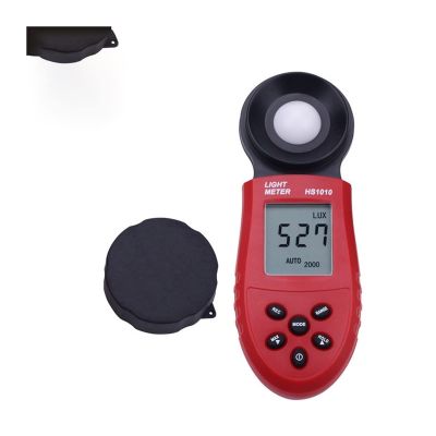 Light Meter HS1010 Handheld Light Meter Digital Electric Illuminometer For Home Office Photometer Tester Light Measure Tool Hygrometer(HS1010 integrated)