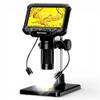 Aikokkl 4.3" Coin Microscope 1000X for Error Coins, Digital LCD Magnifier with Anti-Glare Side Lights, 1080P USB PC View (Win/Mac), Rechargeable Scope for Numismatic Grading & Mint Marks view 1
