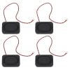 CHEOTIME 4Pcs Mini Speaker, 8 2W 0 to 20kHz Full Frequency Cavity Speaker Portable Advertising Machine Small Speaker for Small DIY Electronic Projects view 1