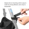 FEICHAO Tripod Weight Stone Bag 3 Compartments Storage Bag for Tripod Legs Stabilizing Photography Accessory (Black) view 4