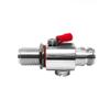 JBDZ 0-6Ghz N Female to N Female Bulkhead 90V Surge Arrester Protector (6G Lightning Arrester Female to Female) view 3