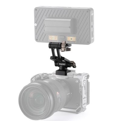 Tilta Extended Pro Monitor Mount (NATO) | Adjustable Dual Swivel Arm with 1/4"-20 Threads | Compatible with SmallHD & Standard Monitors | Quick Tension Lock | Durable Solution for Camera Rigs  Black