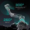 Tilta Extended Pro Monitor Mount (NATO) | Adjustable Dual Swivel Arm with 1/4"-20 Threads | Compatible with SmallHD & Standard Monitors | Quick Tension Lock | Durable Solution for Camera Rigs  Black view 4