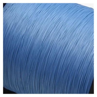 Communication Equipment 10/100M UL10064 FEP Wire 40/36/34/32/30/28/26AWG Ultra Fine Micro Litz Wires Solder High Conductivity Copper Cable Wire and Cable(Blue,10 Meters_30AWG)