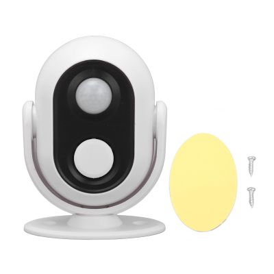 Welcome Sensor Doorbell Wireless, Motion Activated Easy Installation 2 to 7m Range Compact Design for Business Store Home Indoor Use