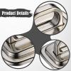 Laptop Anchor Accessory Metal Keyed Portable Laptop Lock Plate Easy to Use Stable Desk Mount Security Plate view 2