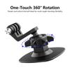 BGNing Flexible Ball Head Universal Sticking Base, Compatible with Action/Hero and Other Sports Camera Accessories, 360 Degree Rotation view 4