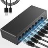 BLIYEE Gigabit Ethernet Switch 7 Port, 1000Mbps High Speed Network Hub, Multi Device LAN Expansion, Plug & Play, Stable No Lag Connection, RJ45 Compatible Cat5/5e/6/7/8 view 1