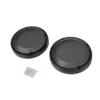 6.5 Inch Saddlebag Lid Speaker Grills Covers Compatible With Electra Road 83 To 23 Models Fits Similar Audio Systems(2) view 1