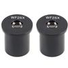 Lab Microscope Slides 2pcs/Set WF5X WF10X WF16X WF20X WF25X WF30X Biological Microscope Eyepieces Accessory 23.2mm Diameter Microscope Parts(WF25x-23.2mm 23.2mm) view 1