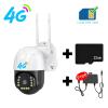 LNBBEQ 4G Sim Card Camera Security IP CCTV Surveillance Cameras Outdoor Waterproof Auto Tracking Two Way Audio Baby Monitoring(EU Plug,4G CCTV Add 32GB) view 2