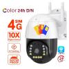 LNBBEQ 4G Sim Card Camera Security IP CCTV Surveillance Cameras Outdoor Waterproof Auto Tracking Two Way Audio Baby Monitoring(EU Plug,4G CCTV Add 32GB) view 3