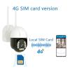 LNBBEQ 4G Sim Card Camera Security IP CCTV Surveillance Cameras Outdoor Waterproof Auto Tracking Two Way Audio Baby Monitoring(EU Plug,4G CCTV Add 32GB) view 4