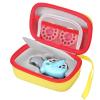 Tourmate Hard Case Compatible for Moonlite Mini Projector and Story Reels, Storybook Projector Protective Storage Shell, CASE ONLY (Yellow&Red) view 1