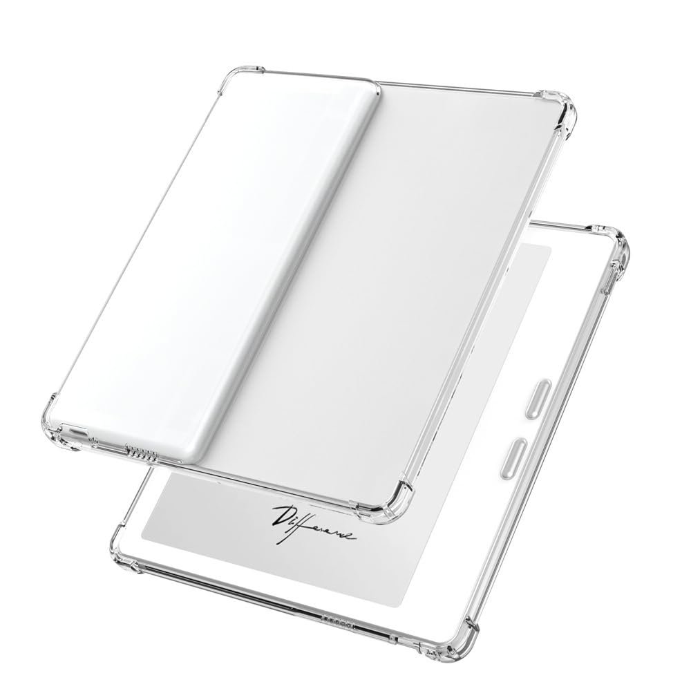 TPU Transparent Protective Sleeve for Boox Leaf 5 Ebook,Anti-Scratch, Dust-Proof and Shockproof