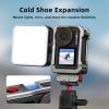 SZZCNOX Action 4/Action 3/Action 5 Pro Camera Cage, Metal Protective Frame Cage with 1/4" Thread Hole & Cold Shoe Interface for DJI OSMO Action 3/4/5 Pro Sports Camera Accessories view 4