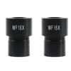 Lab Microscope Slides 2pcs/Set WF5X WF10X WF16X WF20X WF25X WF30X Biological Microscope Eyepieces Accessory 23.2mm Diameter Microscope Parts(WF16x-23.2mm) view 1