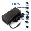 110V/220V AC to DC Power Adapter 14V 7A view 3