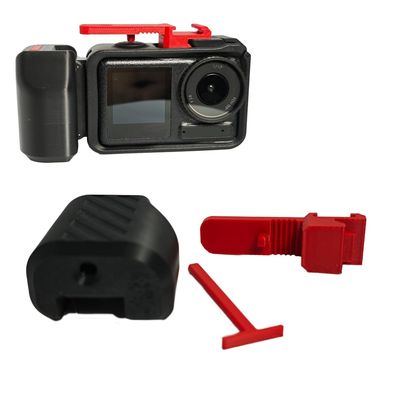 3D Printing Street Grip Vlog Holder Combo Camera Grip Holder for DJI Action 5 Pro/4/3 Action Camera