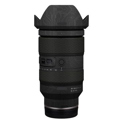 35 150 Camera Lens Skin Coat Wrap Protective Film Body Decal Anti-Scratch Sticker fit for Tamron 35-150mm F2-2.8 fit for Nikon Mount(Circuit Black)