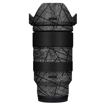 35 150 Camera Lens Skin Coat Wrap Protective Film Body Decal Anti-Scratch Sticker fit for Tamron 35-150mm F2-2.8 fit for Nikon Mount(Cross Gray)