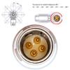 4 Pin Male to 4pin Cable for Arri LBUS FIZ MDR Wireless Focus 120cm view 2