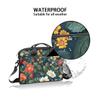 Aglebo Strawberry Flower Prints Laptop Bag for Women Men 13-15 Inch Computer Briefcase Bag Lightweight Notebook Shoulder Messenger Bag view 3