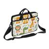 Aglebo Cartoon Giraffe Lion Tiger Laptop Bag for Women Men 13-15 Inch Computer Briefcase Bag Lightweight Notebook Shoulder Messenger Bag view 1