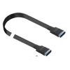 5cm-3m USB C TY>pe C Female to m;ic/ro B TY>pe C USB 2.0 Plug Support, Data Synchronization for Digital Camera MP3(30CM,CF-CF) view 1