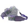 1.2" Wide Camera Strap (35"-51") - Pink & Purple Cute Retro Style, Quick Release Crossbody Neck Strap for Travel, Daily Photography - Perfect for Women Photographers & Vintage Lovers view 1