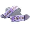 1.2" Wide Camera Strap (35"-51") - Pink & Purple Cute Retro Style, Quick Release Crossbody Neck Strap for Travel, Daily Photography - Perfect for Women Photographers & Vintage Lovers view 1