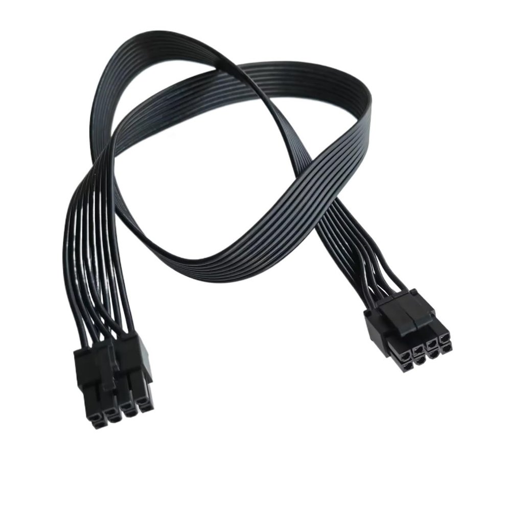 QQEURZSF Motherboard 12Pin 8p Video Card GPU CPU 6p 4P ATX Cable for X-1050 1250XM P1000 X-Series KM2- X-560 X-460 Power Module(C-8Pin to CPU 8Pin)