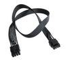 QQEURZSF Motherboard 12Pin 8p Video Card GPU CPU 6p 4P ATX Cable for X-1050 1250XM P1000 X-Series KM2- X-560 X-460 Power Module(C-8Pin to CPU 8Pin) view 1