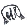 QQEURZSF Motherboard 12Pin 8p Video Card GPU CPU 6p 4P ATX Cable for X-1050 1250XM P1000 X-Series KM2- X-560 X-460 Power Module(C-8Pin to CPU 8Pin) view 2